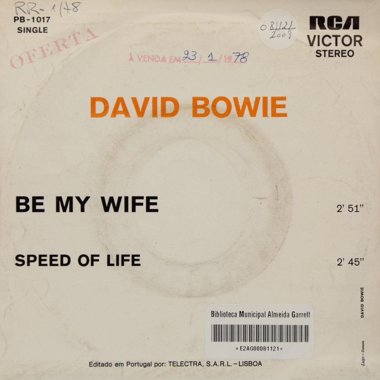 Be My Wife / Speed of Life