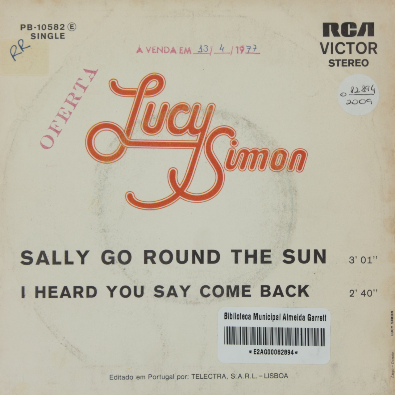 Sally Go Round the Sun