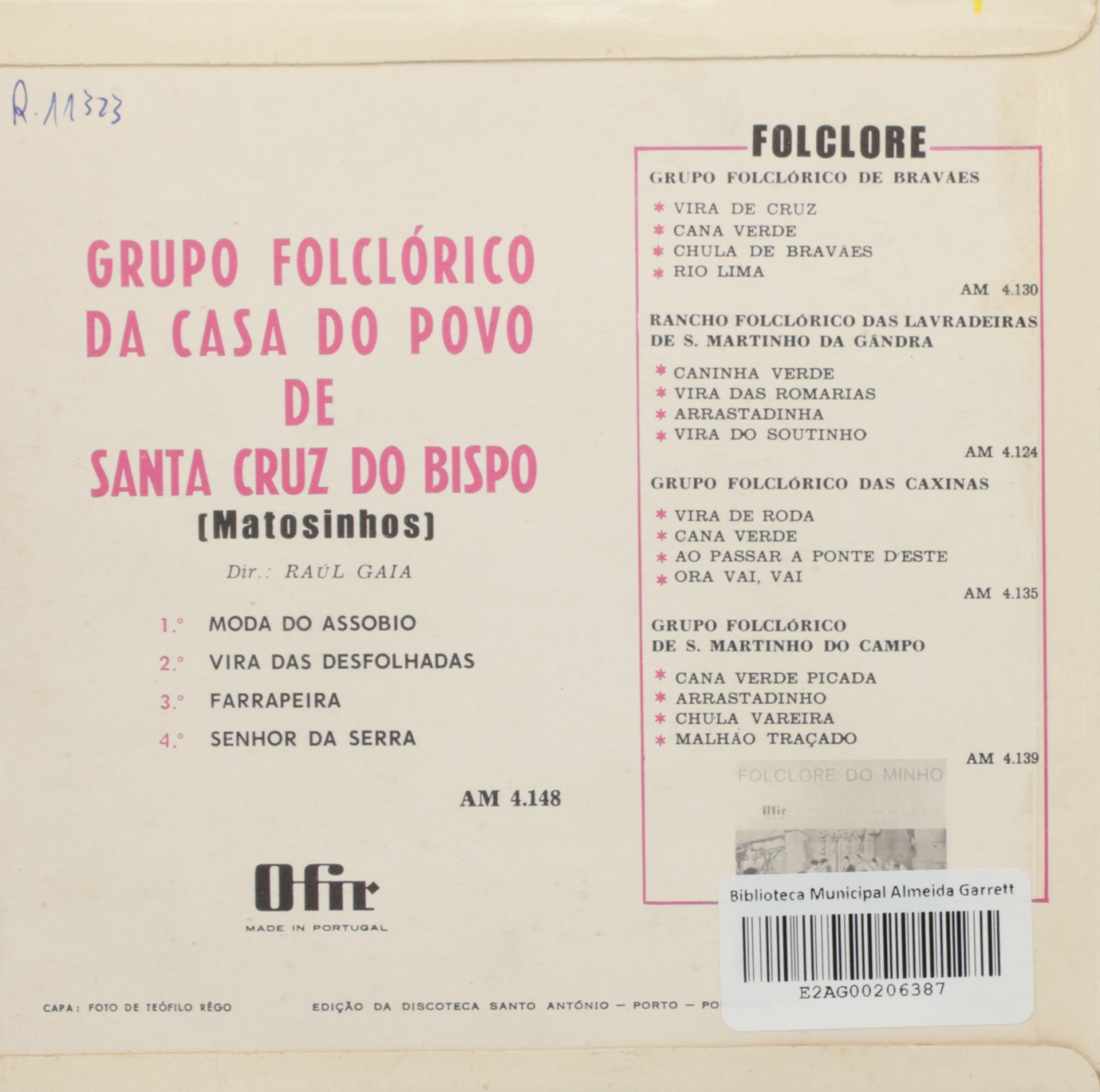 Grupo Folclórico da Casa do Povo de Santa Cruz do Bispo