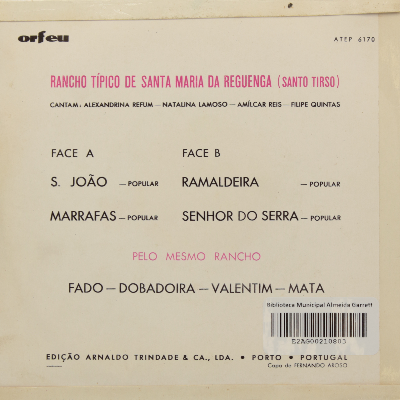 Rancho Típico de Santa Maria da Reguenga