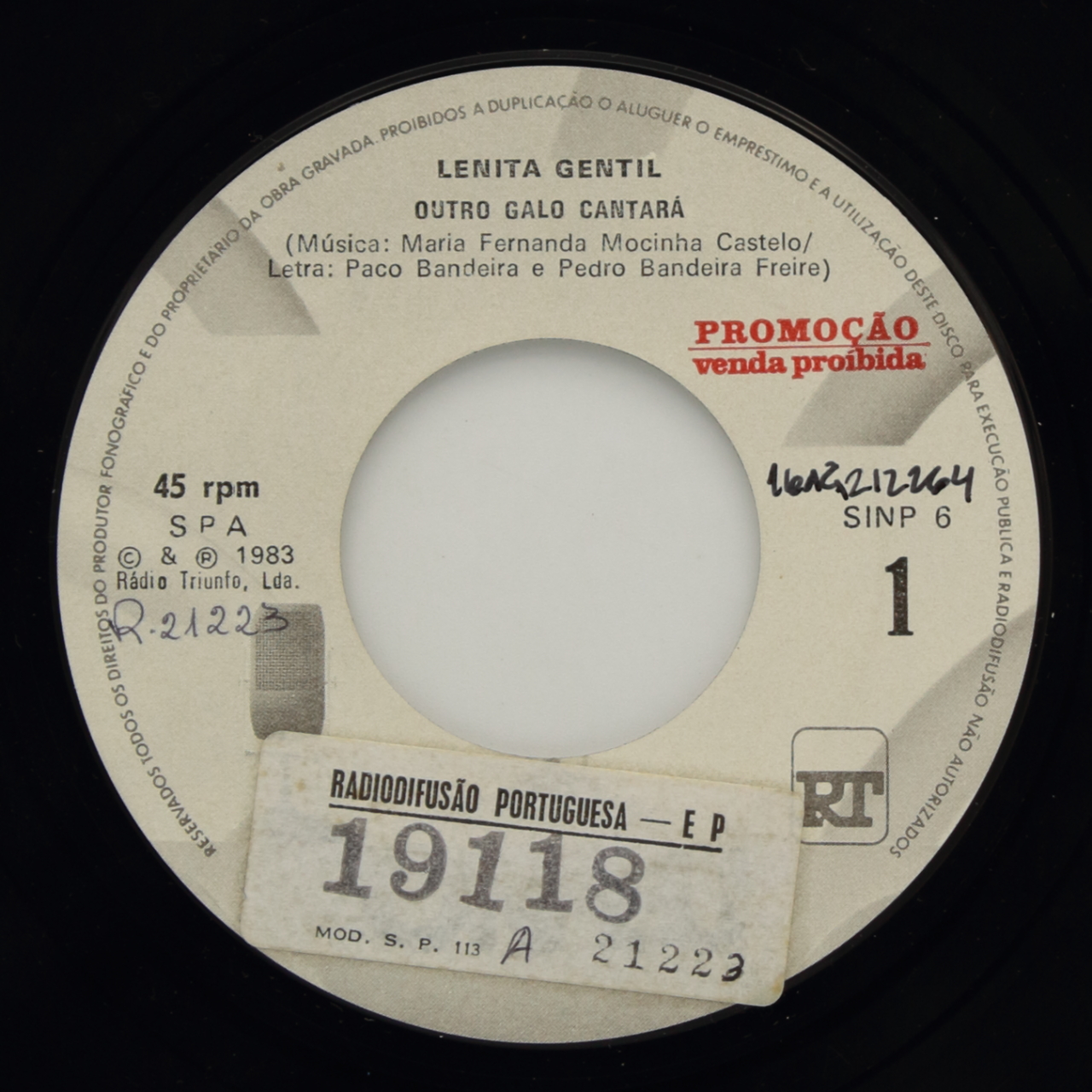 Outro galo cantará; Deixa andar