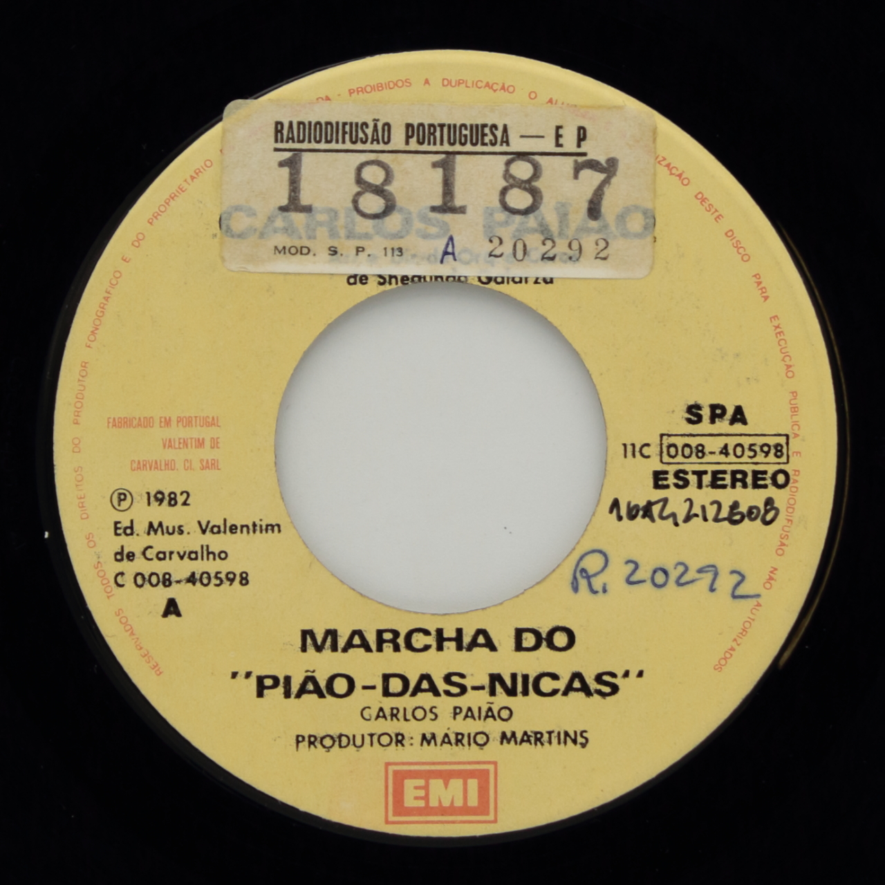 Marcha do pião-das-nicas / Telefonia (nas ondas do ar)