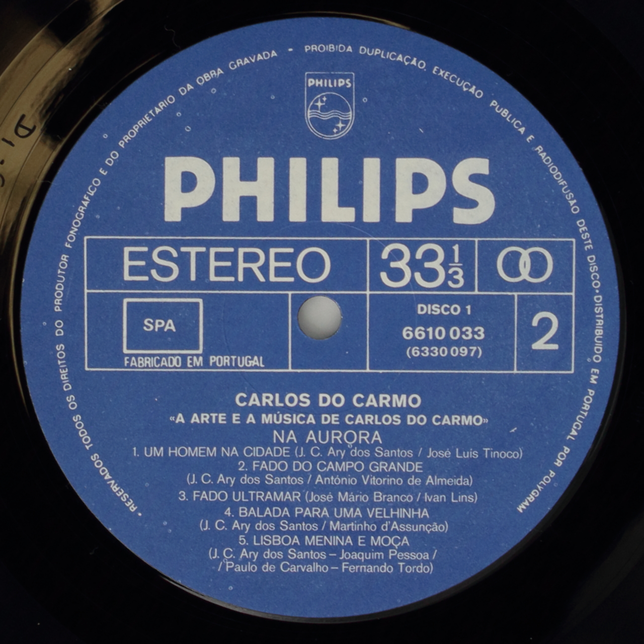 A arte e a música de Carlos do Carmo