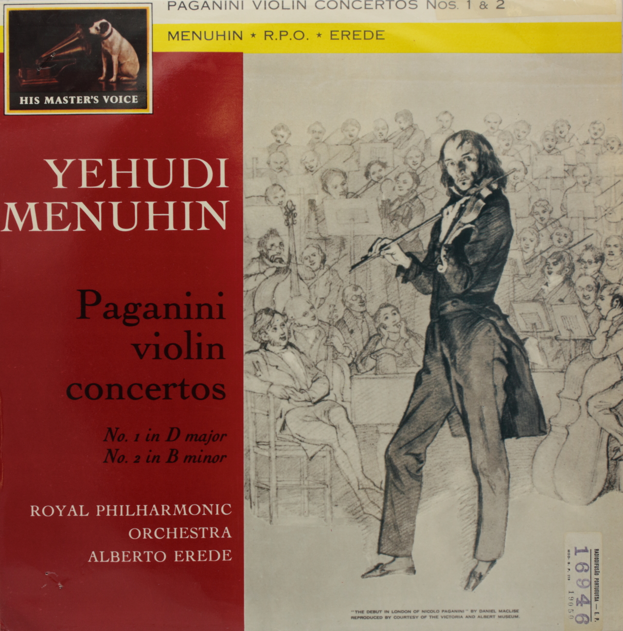 Paganini: Violin Concertos, No. 1 in D major; No. 2 in B minor