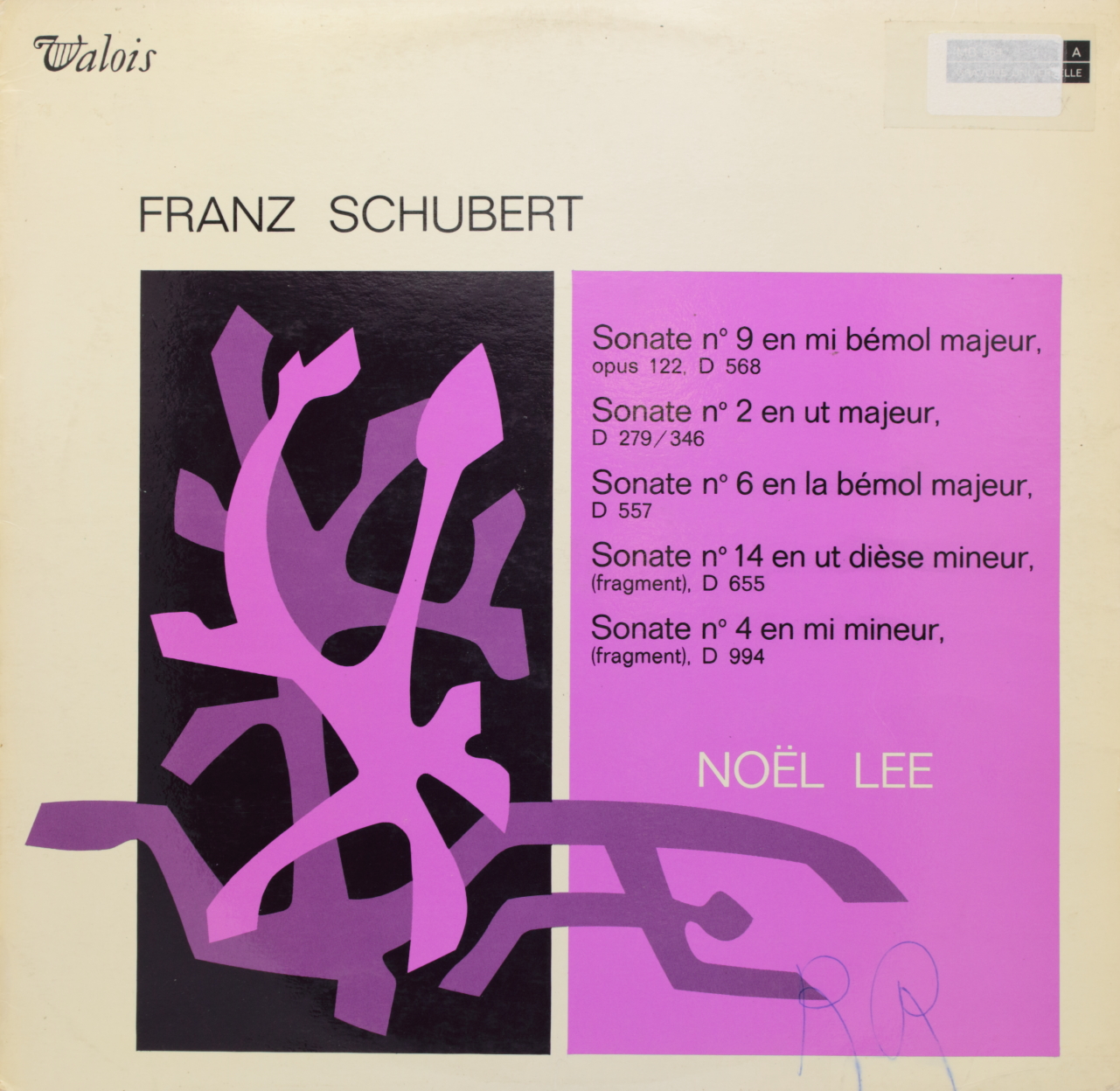 Schubert: Sonate nº 9; Sonate nº 2 ; Sonate nº 6 ; Sonate nº 14; Sonate nº 4 