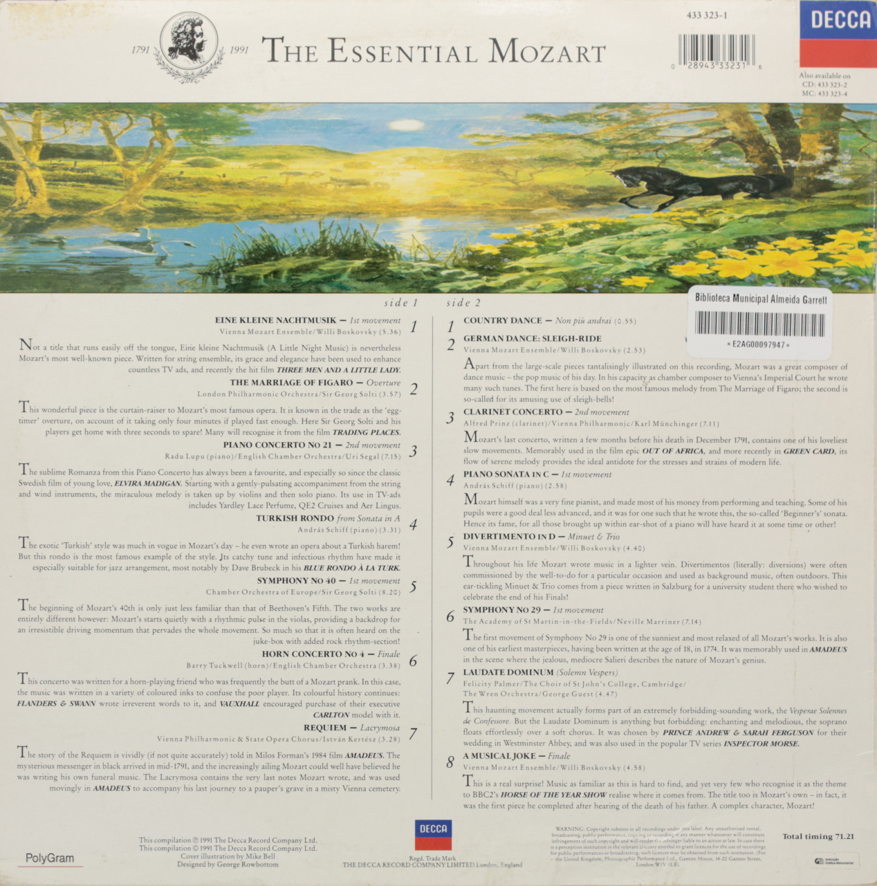 The Essential Mozart - Fifteen of His Most Popular Pieces