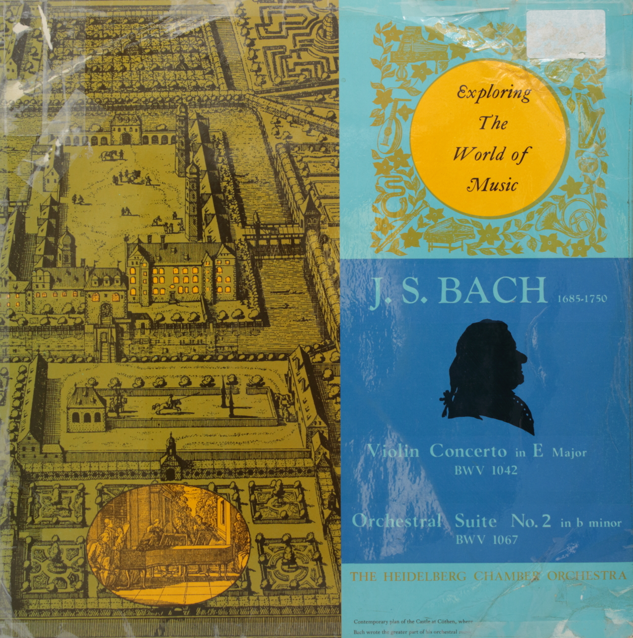 Bach: Violin Concerto in E Major; BWV 1042; Orchestral Suite Nº 2 in b minor, BWV 1067