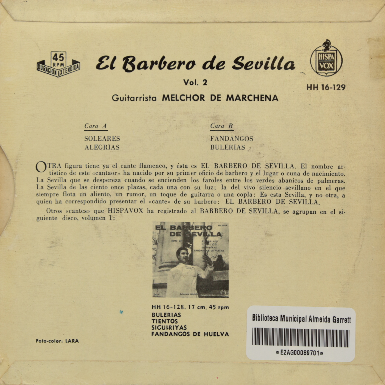 El Barbero de Sevilla Vol. 2