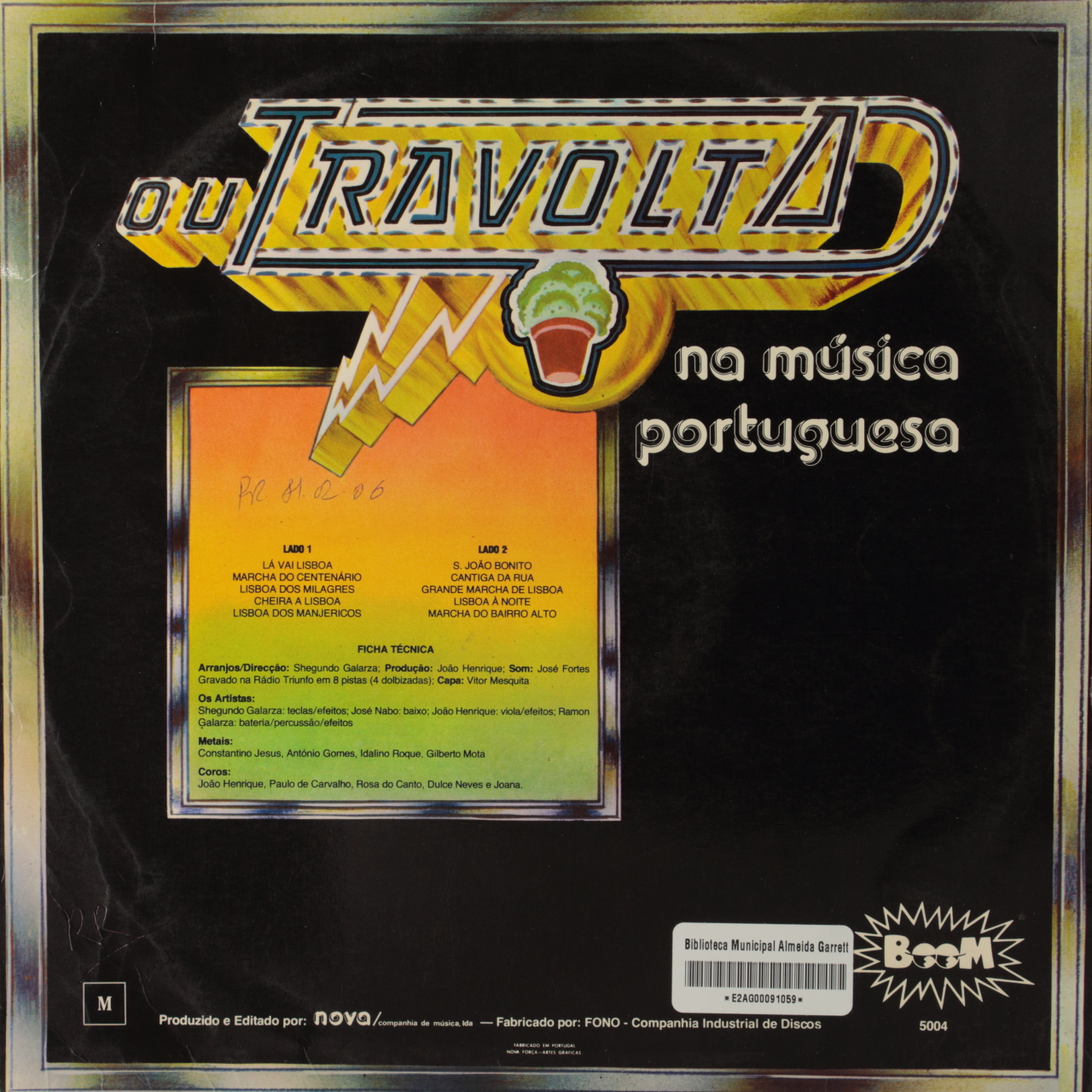 (Ou) Travolta na música portuguesa