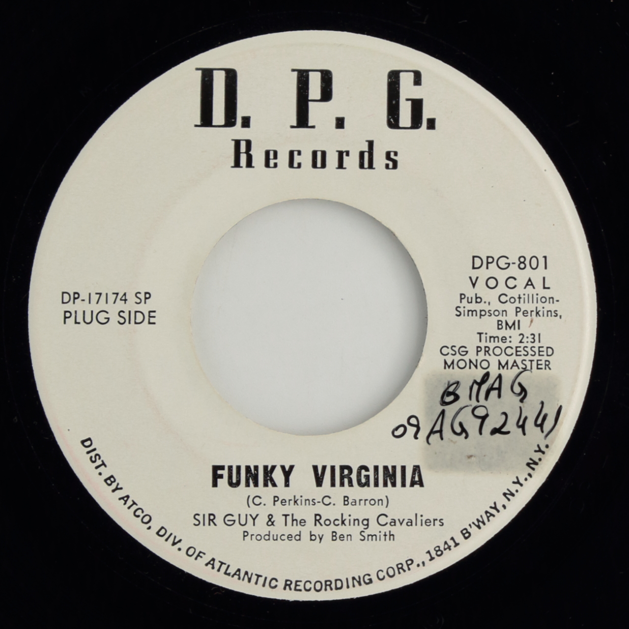 Funky Virginia; My Sweet Baby