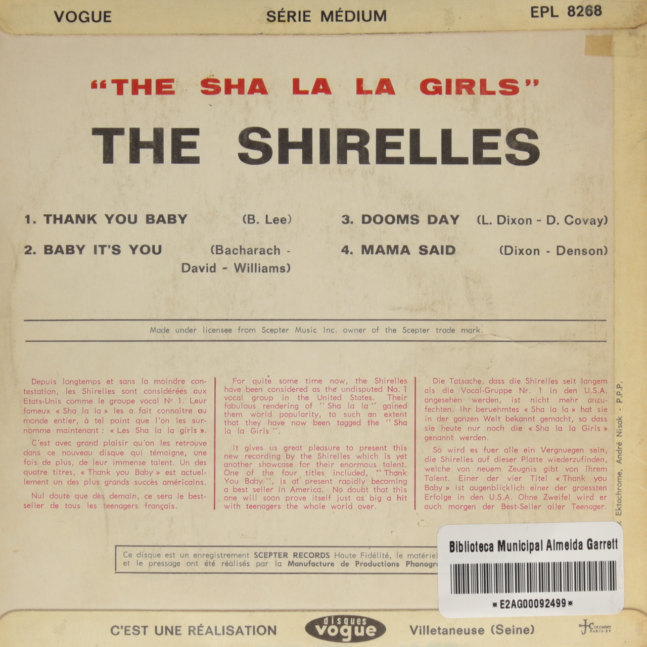 The Sha La La Girls