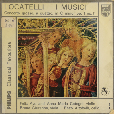 Locatelli: Concerto grosso, a quattro, in C minor op. 1 no. 11
