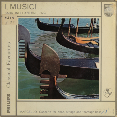 Marcello: Concerto for oboe, strings and thorough-bass
