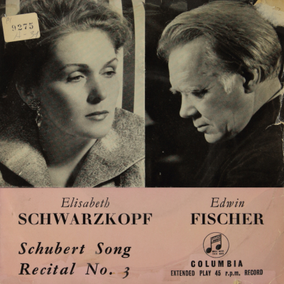 Schubert Song Recital Nº 3