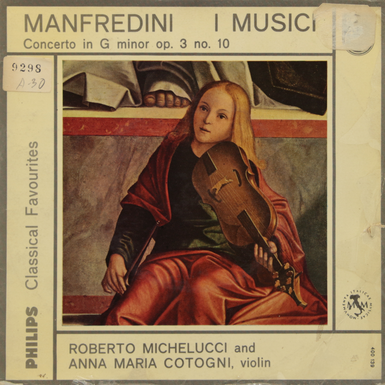 Manfredini: Concerto in G minor op. 3 no. 10