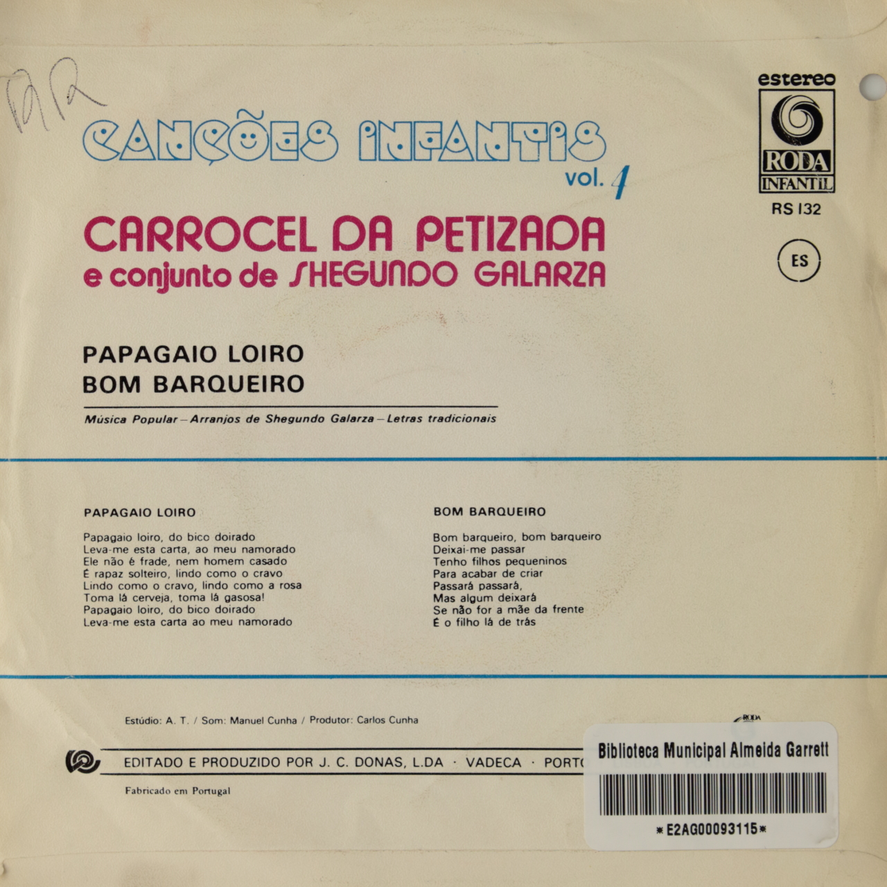 Canções infantis 4