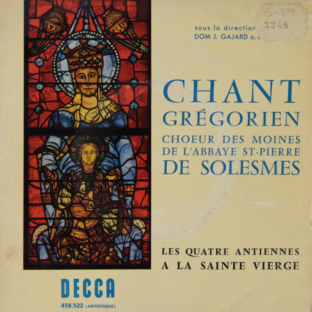 Chant grégorien - Les Quatre Antiennes a la Sainte Vierge
