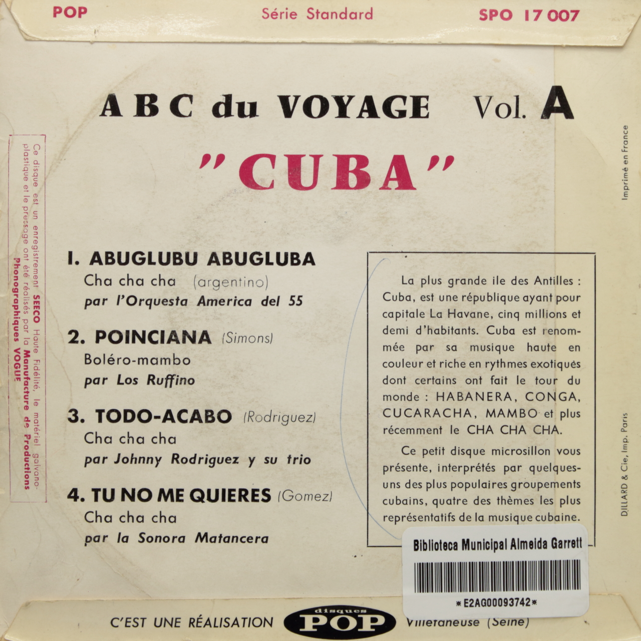 ABC du voyage Vol. A: Cuba