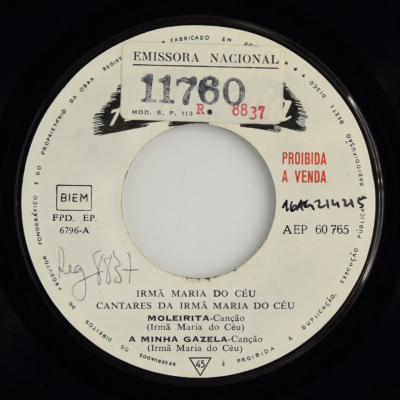 Cantares da irmã Maria do Céu