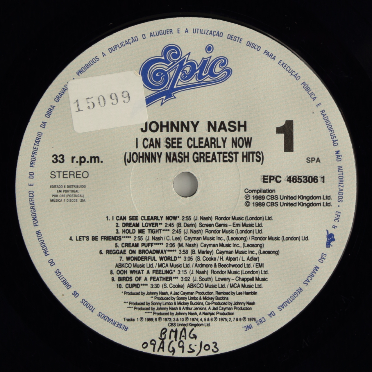 I Can See Clearly Now - Johnny Nash Greatest Hits