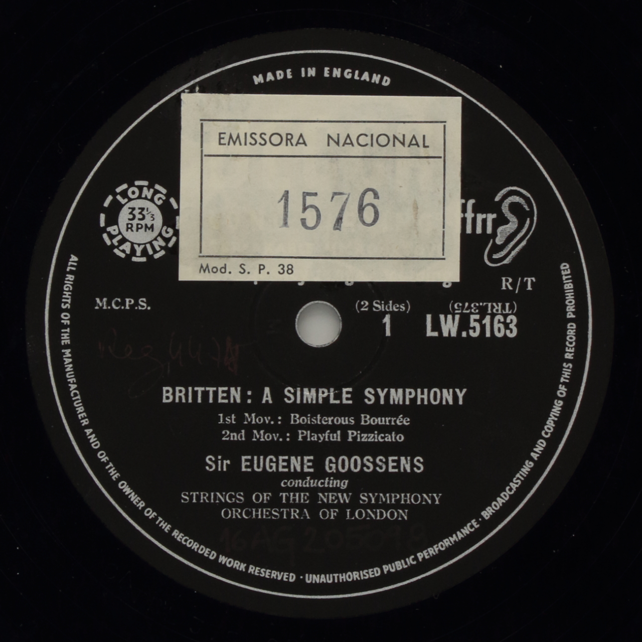 Britten: A Simple Symphony