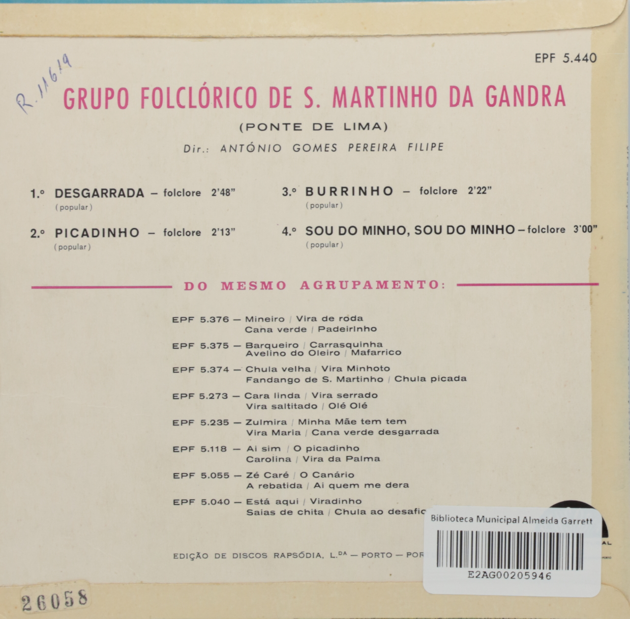 Grupo folclorico de S.Martinho da Gandra