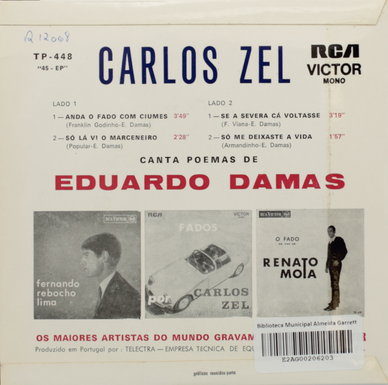 Canta poemas de Eduardo Damas