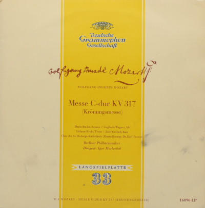 Mozart: Messe C-dur KV 317 (Krönungsmesse)