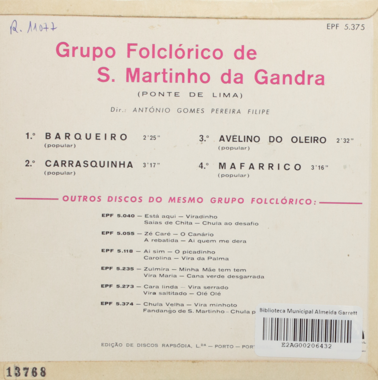 Grupo Folclórico de S. Martinho da Gandra