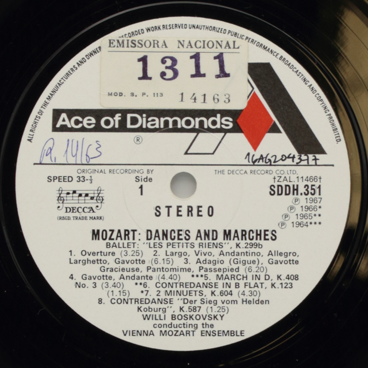 Mozart: Dances And Marches