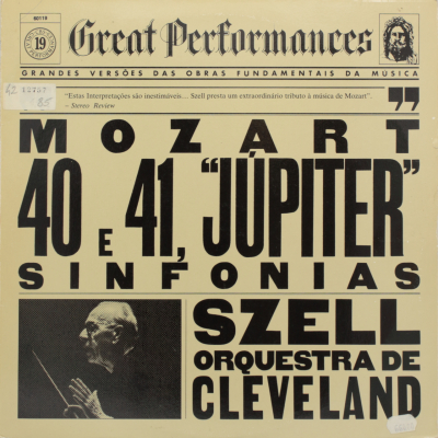 Mozart: Sinfonias 40 e 41, Júpiter