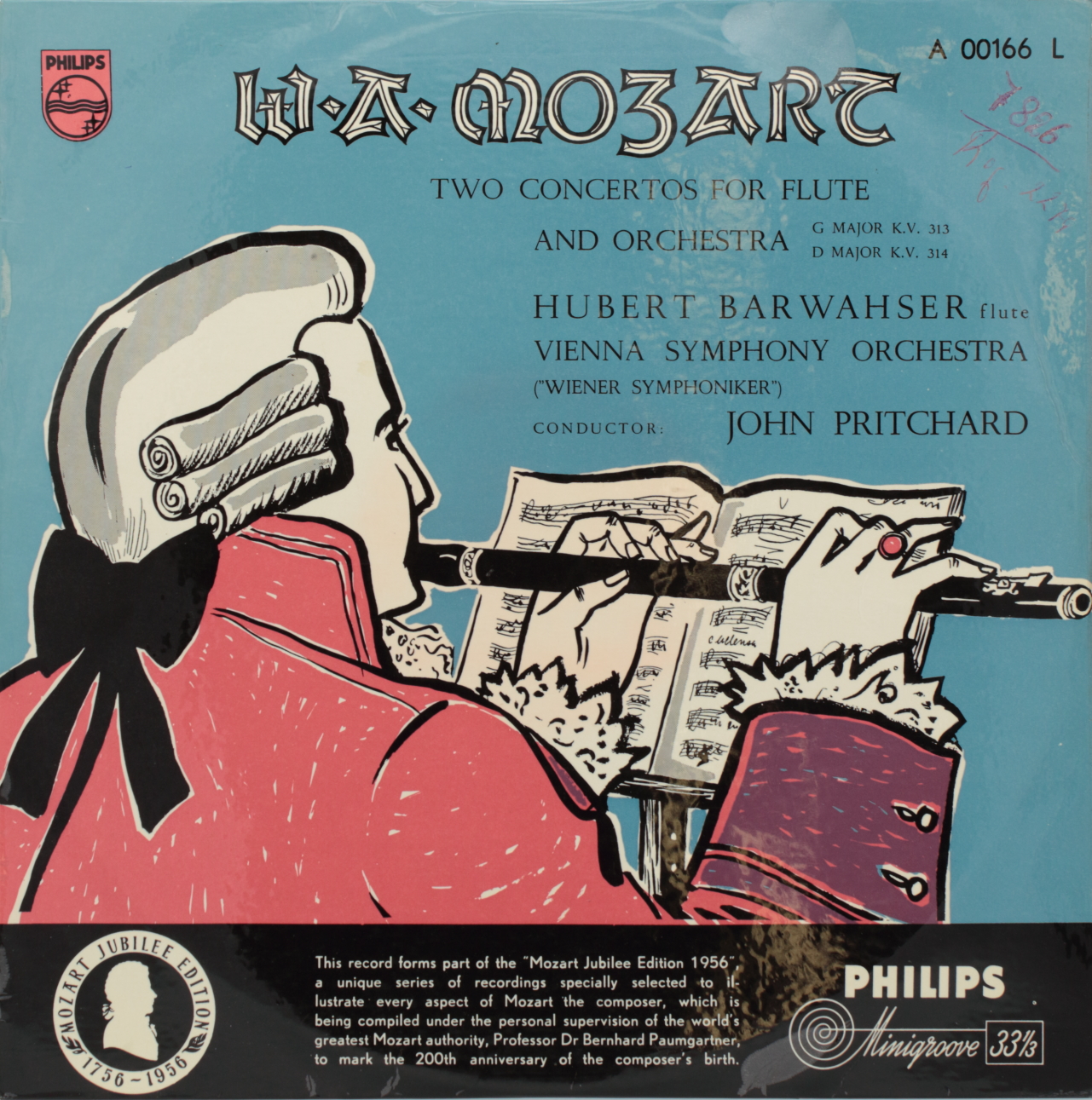 Mozart: Two Concertos for Flute and Orchestra - G major K. V. 313; D major K. V. 314