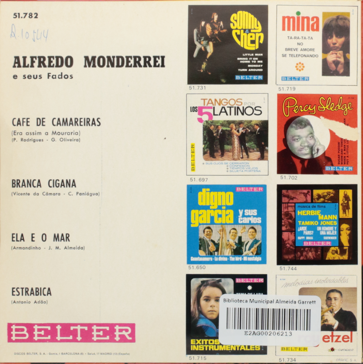 Alfredo Monderrei es seus fados