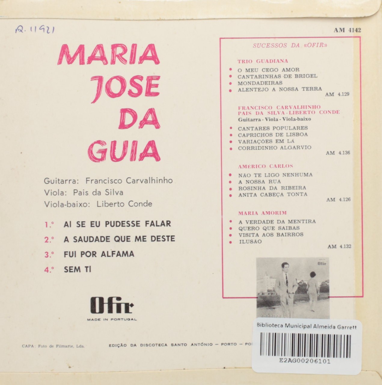 O fado na voz de Maria José da Guia