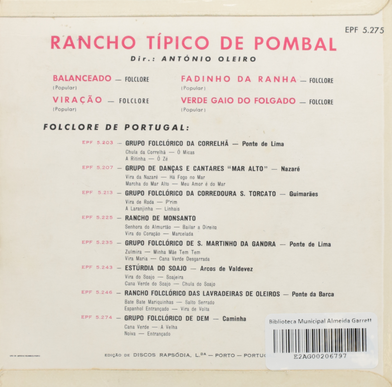 Rancho Típico de Pombal