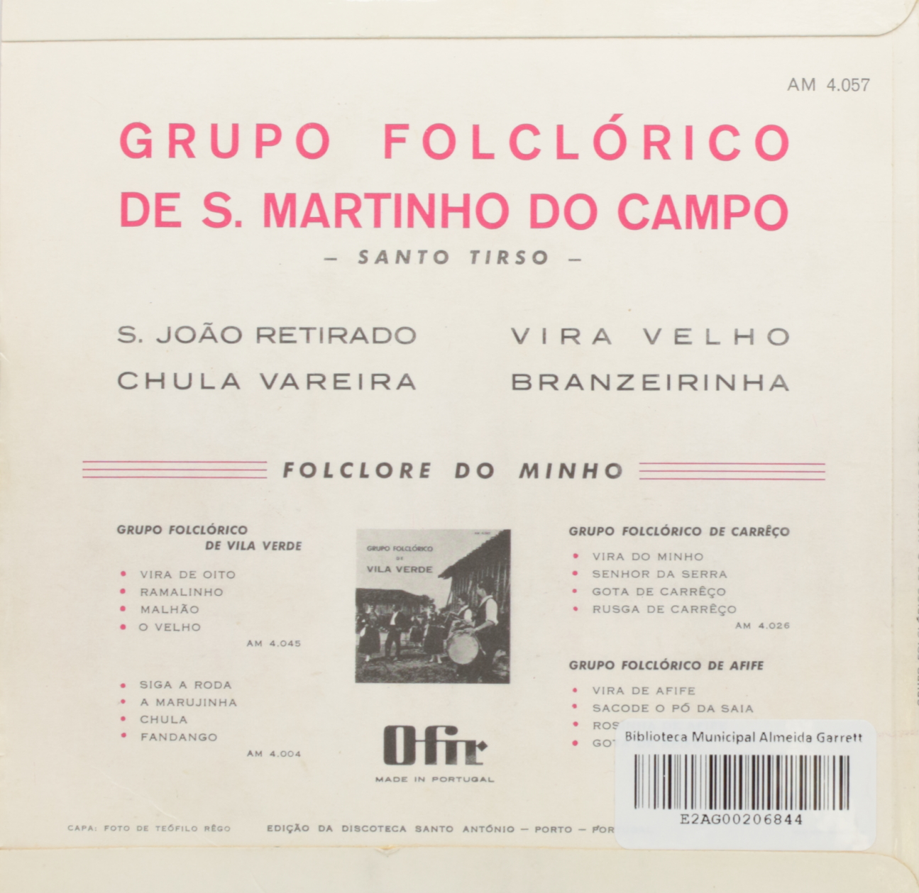 Grupo Folclórico de S. Martinho do Campo