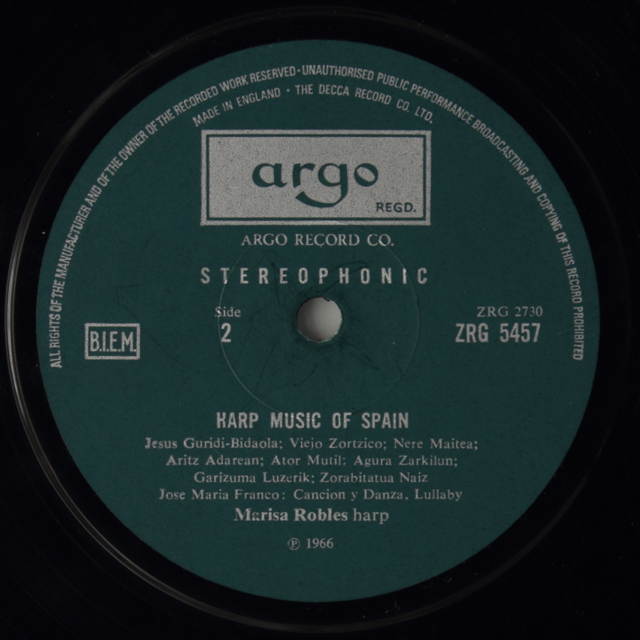 Harp Music of Spain