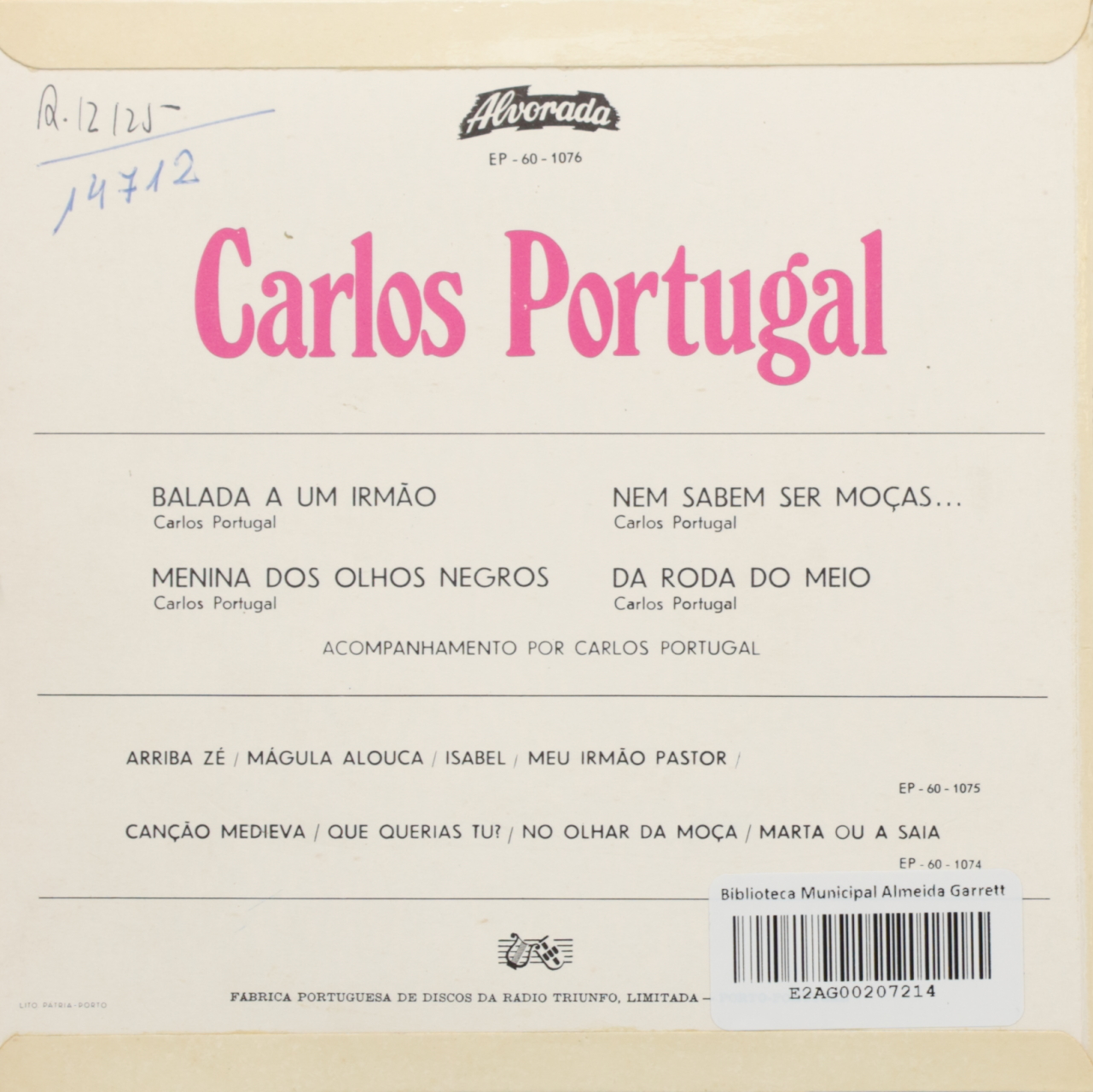 Baladas de Carlos Portugal