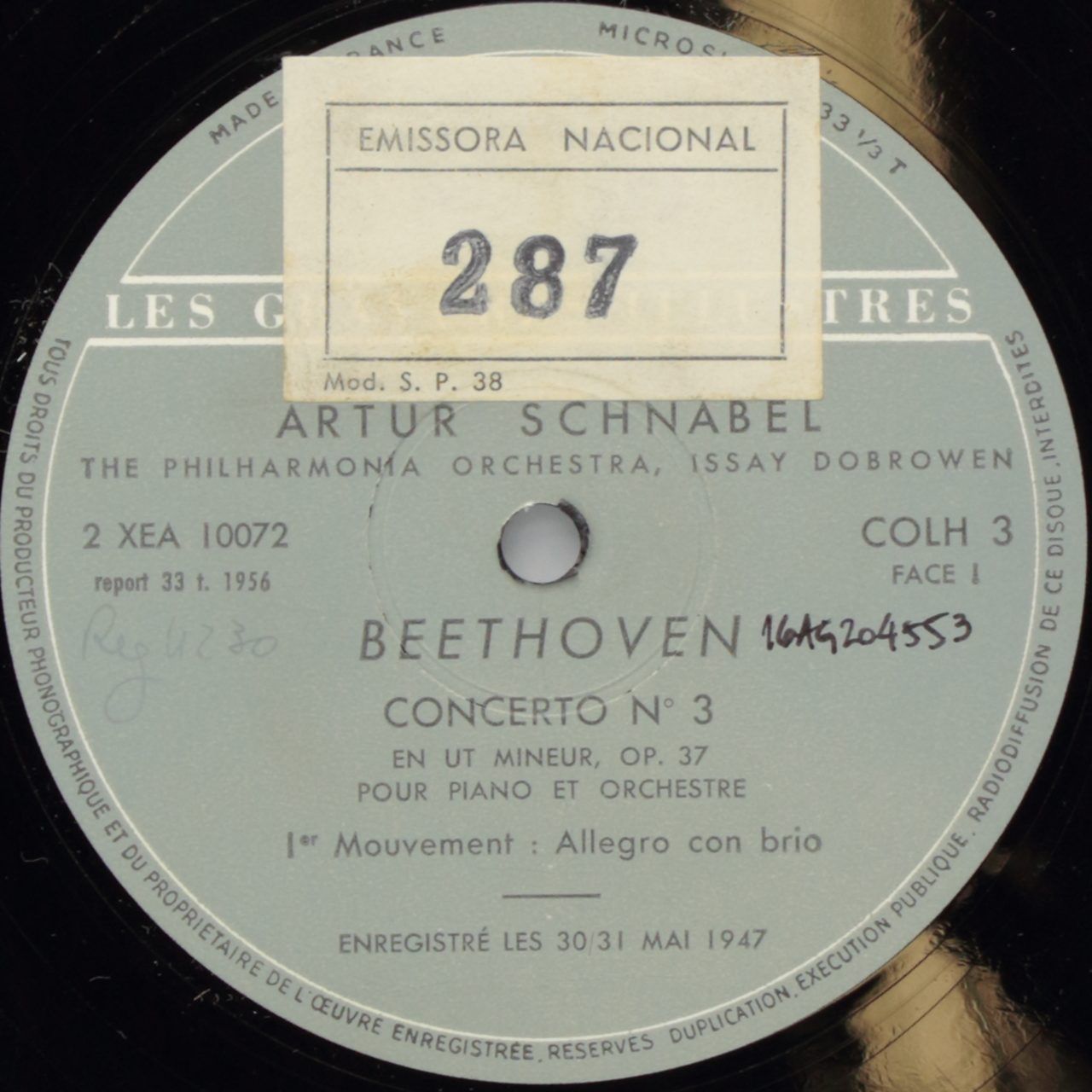 Beethoven: Concerto No. 3 pour Piano et Orchestre
