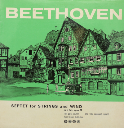 Beethoven: Septet for Strings and Wind in E flat, opus 20