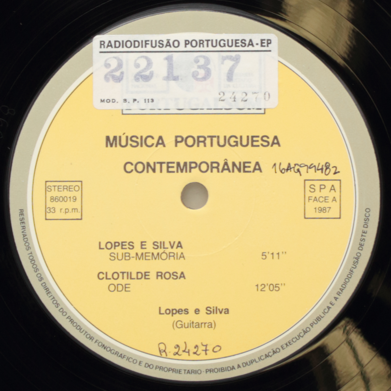 Música contemporânea portuguesa