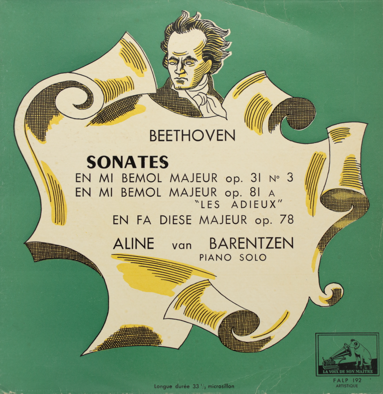 Beethoven: Sonates -  En Mi bemol majeur op. 31 Nº 3; En Mi bemol majeur op. 81 A 