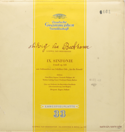 Beethoven: IX. Sinfonie d-moll op. 125