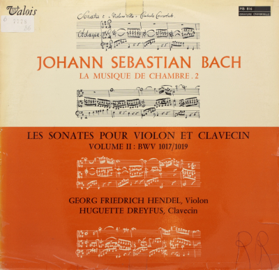 Bach: La musique de chambre 2 - Les sonates pour violon et clavecin Volume II