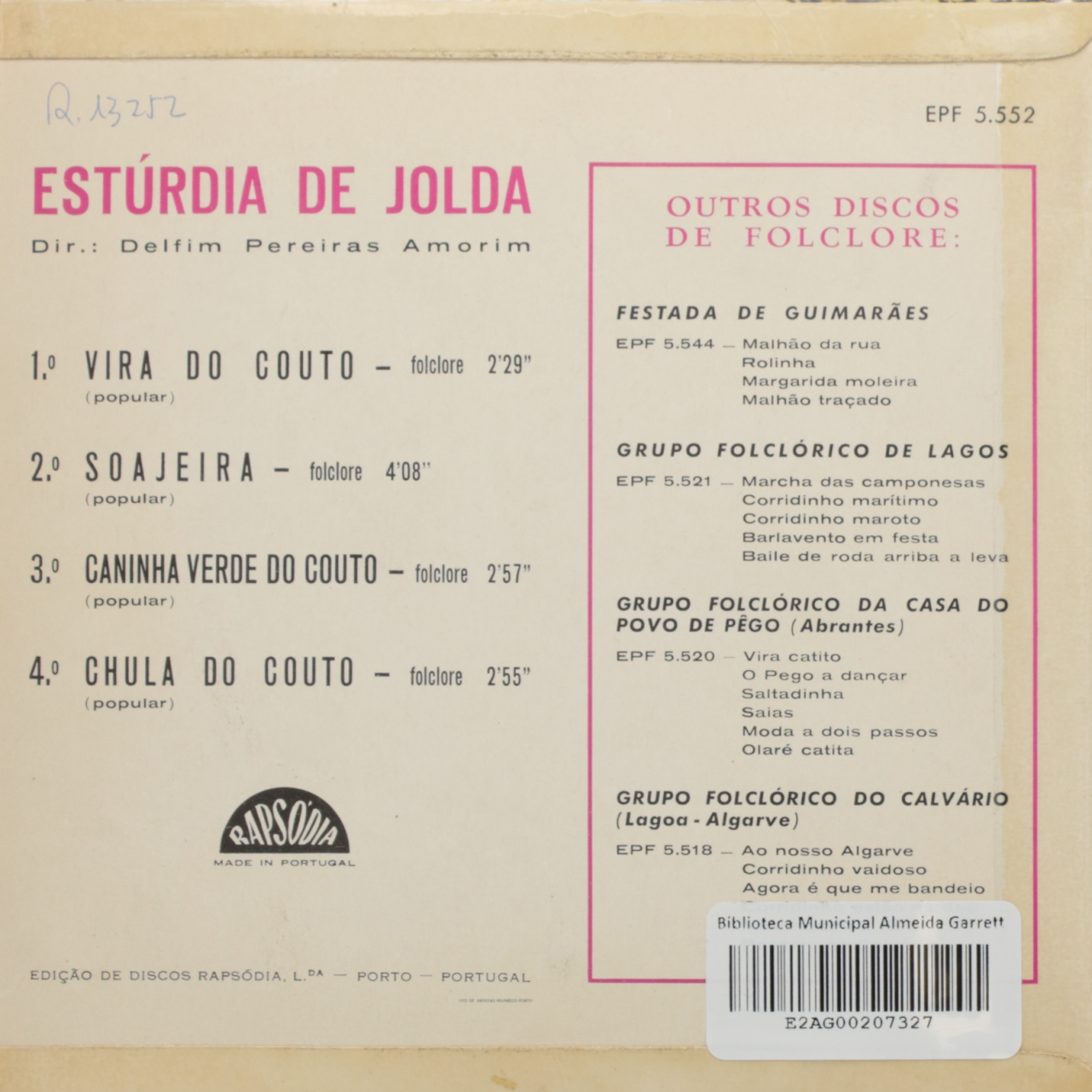 Estúrdia de Jolda