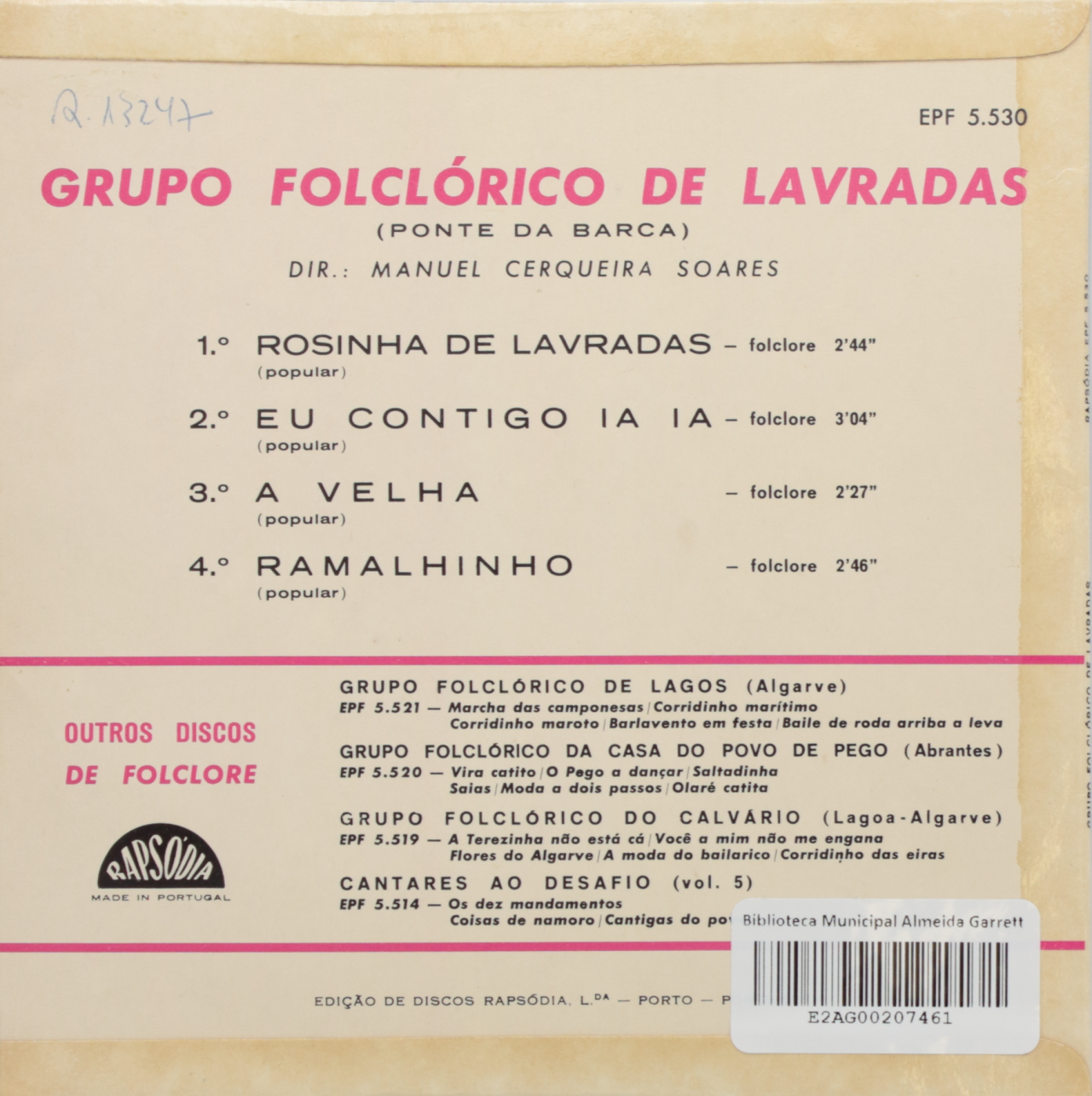 Grupo Folclórico de Lavradas