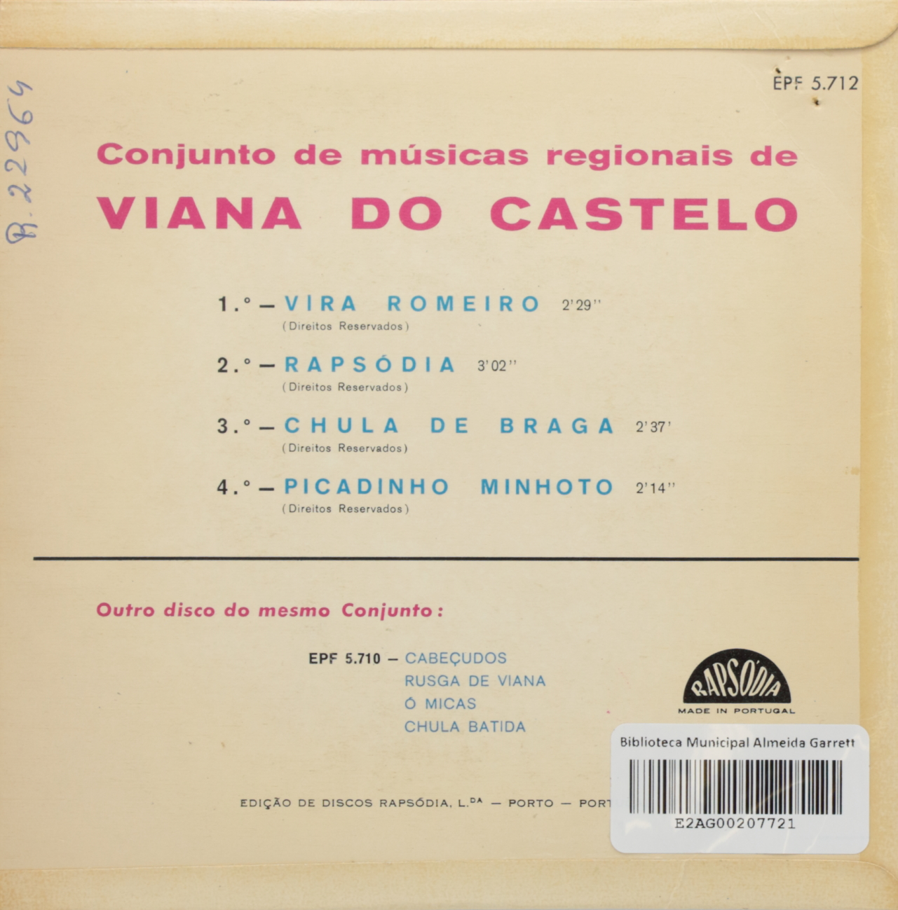 Conjunto de Músicas Regionais de Viana do Castelo
