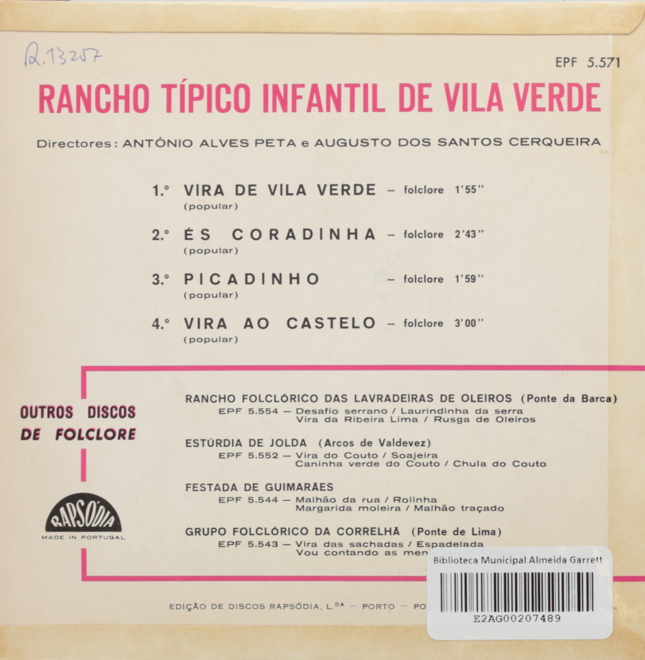 Rancho Típico Infantil de Vila Verde