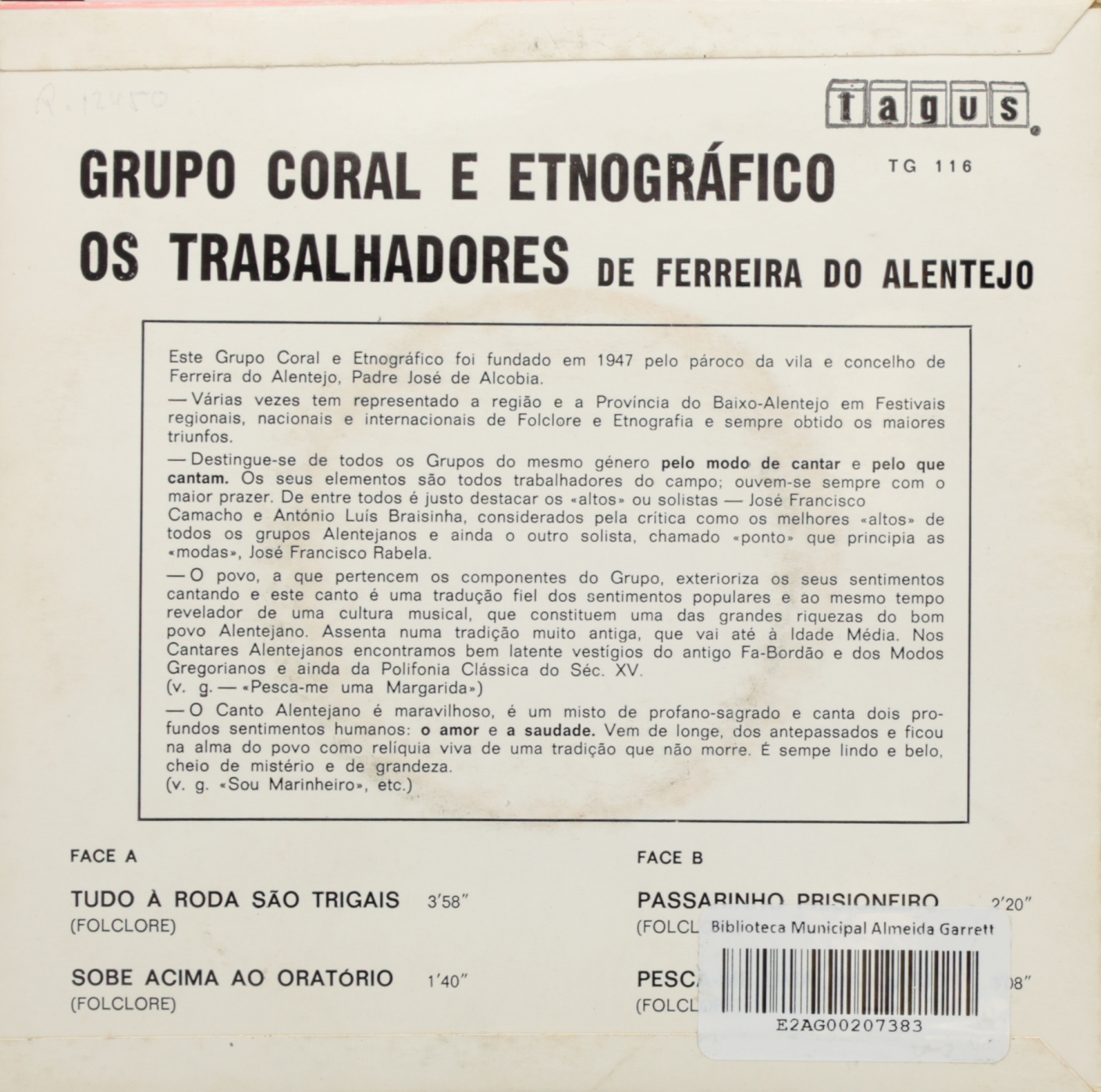 Grupo Coral e Etnográfico Os Trabalhadores de Ferreira do Alentejo