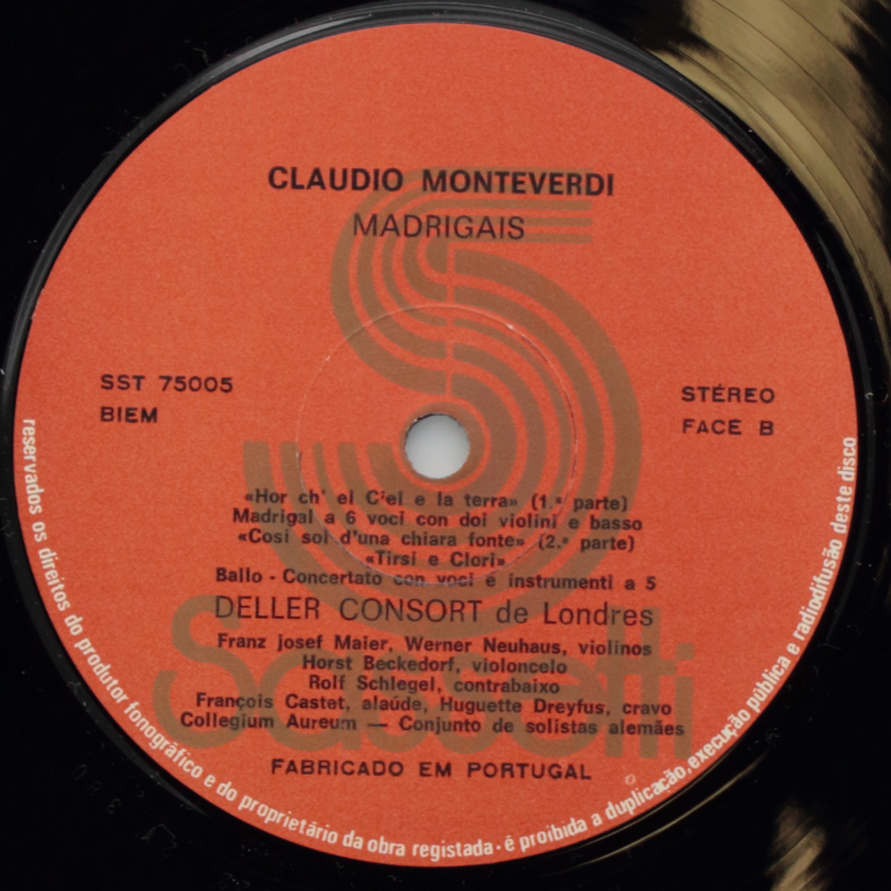Monteverdi: Madrigais